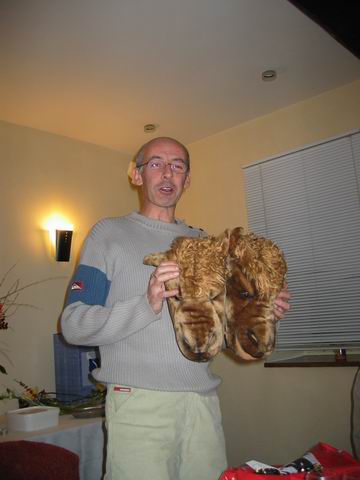 et moi une magnifique paire de pantoufle dernier cri...