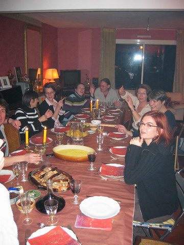 tout le monde est prt je crois ! (et a faim !)