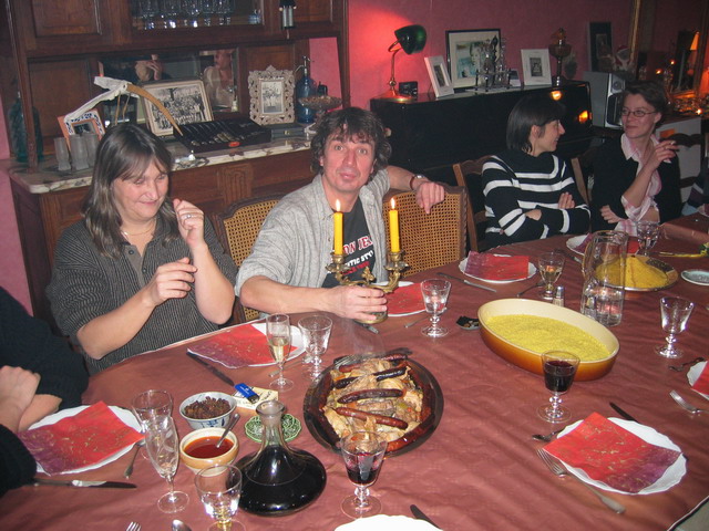 Le couscous est servi... et Hubert nous redit bonjour !