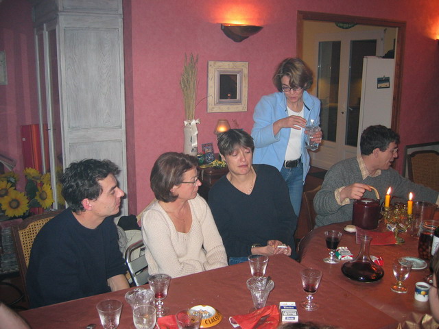 ou du th  la menthe ? on sent la soire plus calme !!