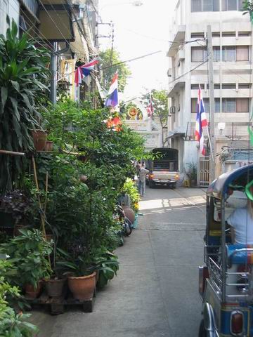 au bout de la ruelle ...
